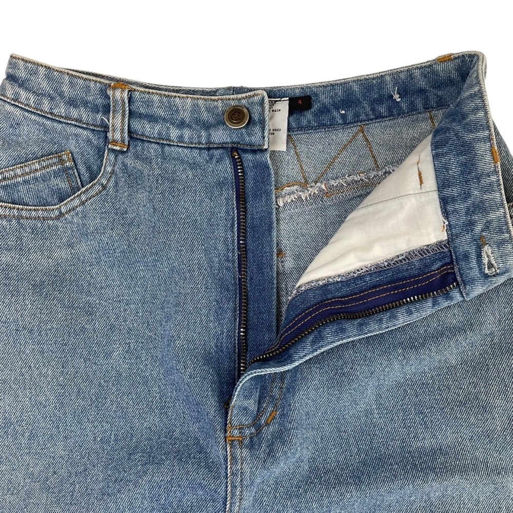 Palmer e Palmer Australia Blue‎ Denim Western Cowgirl Skirt - Picture 7 of 10
